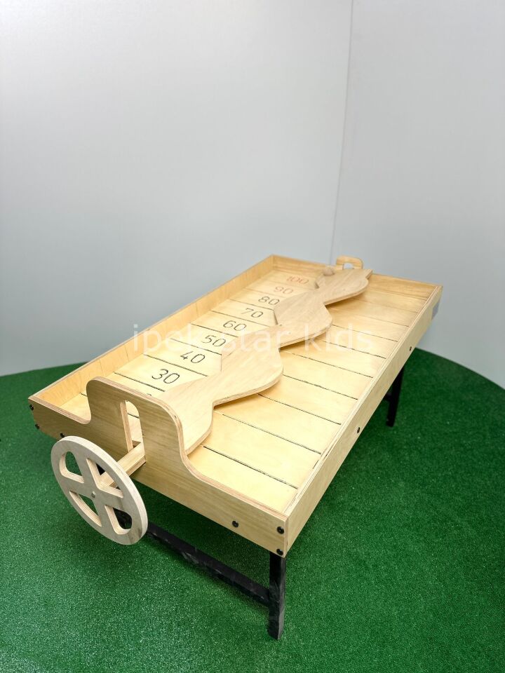 Ahşap Yılan Denge Oyunu 170×80 | Dış Mekan Beceri Platformu