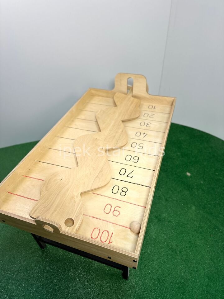 Ahşap Yılan Denge Oyunu 170×80 | Dış Mekan Beceri Platformu