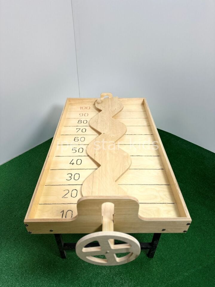 Ahşap Yılan Denge Oyunu 170×80 | Dış Mekan Beceri Platformu