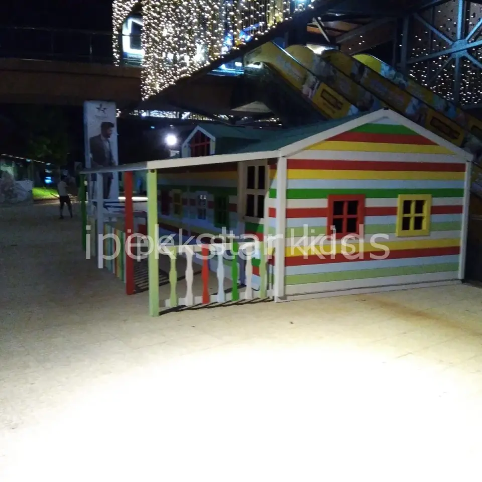 Resort oteller için ahşap mini club ek alan çözümü