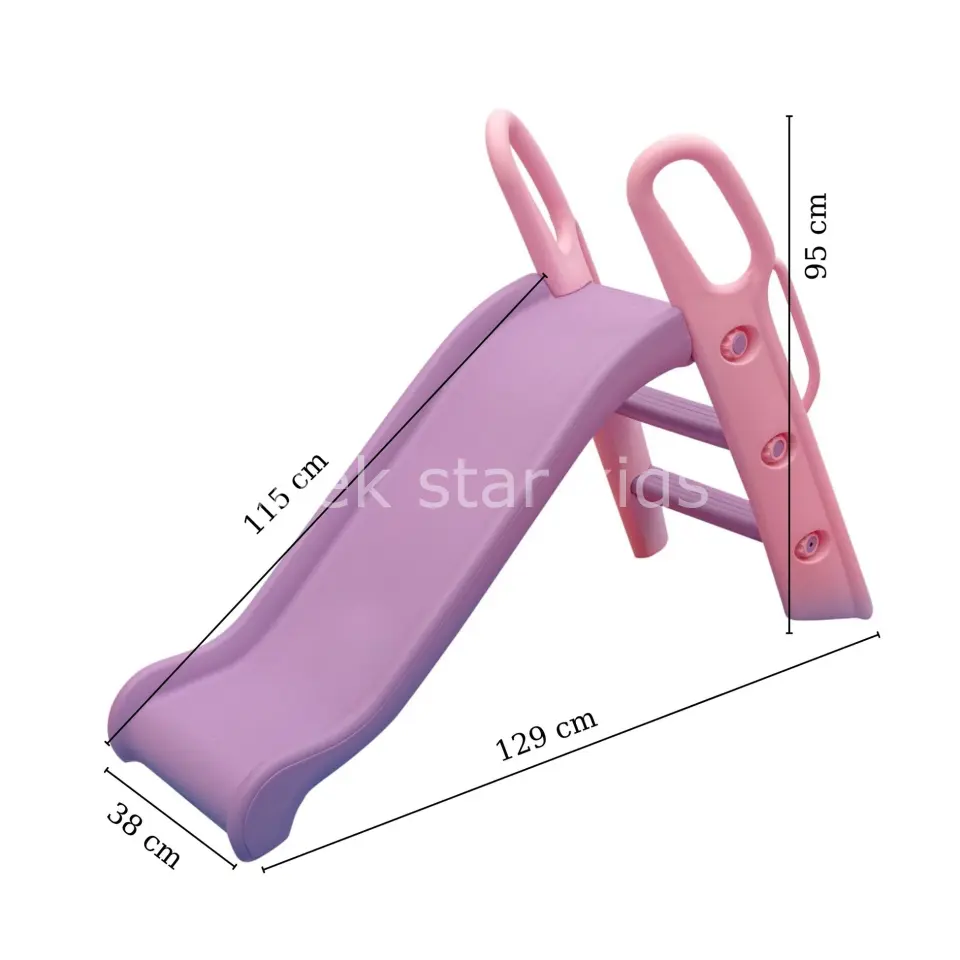 Anaokulu Plastik Çocuk Kaydırağı | İç ve Dış Mekân Oyun Kaydırağı