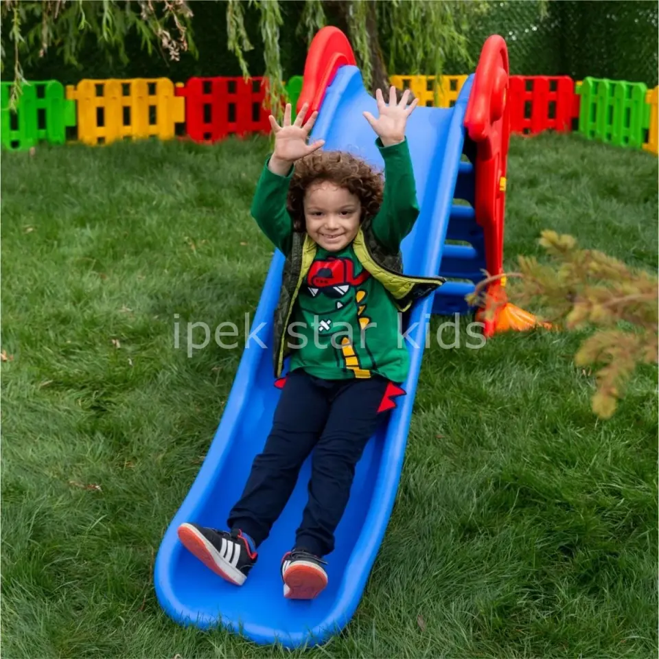 Anaokulu Yunus Kaydırak | Yunus Figürlü Plastik Çocuk Kaydırağı