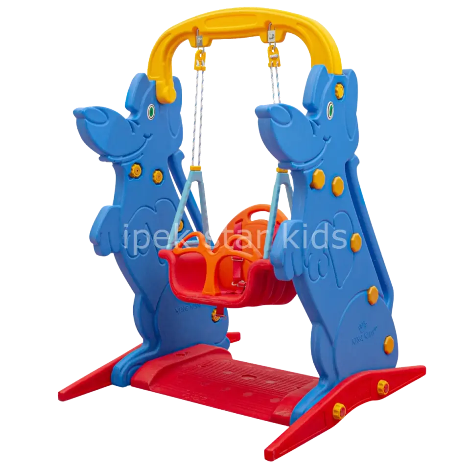 Anaokulu Konfor Plastik Salıncak | Güvenli ve Dayanıklı Çocuk Salıncağı