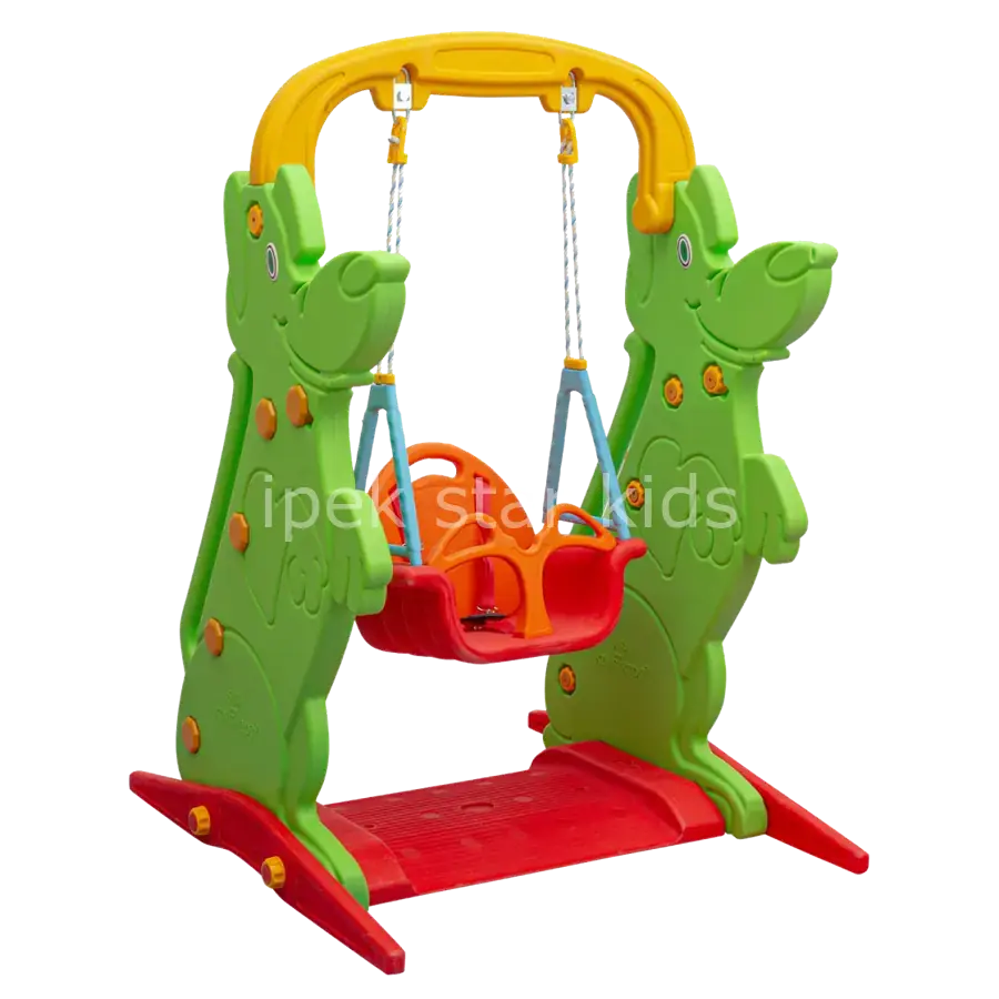 Anaokulu Konfor Plastik Salıncak | Güvenli ve Dayanıklı Çocuk Salıncağı