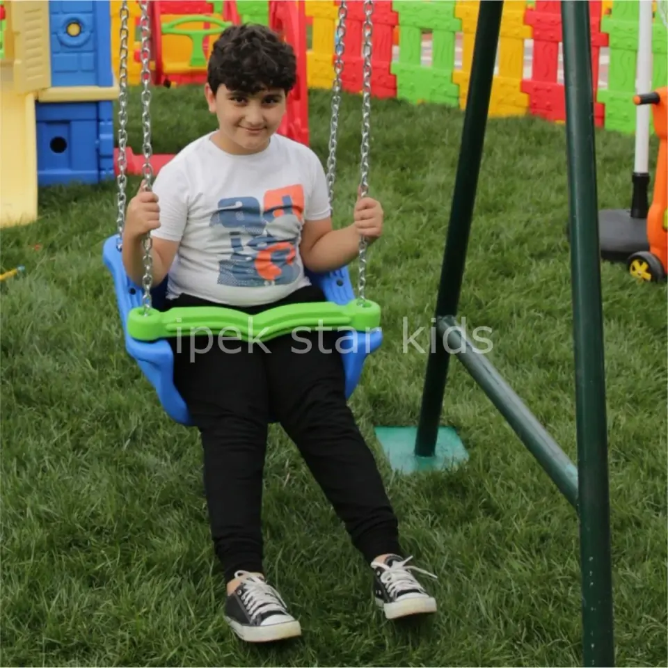 Anaokulu Zincirli Salıncak Oturağı | Dayanıklı ve Güvenli Çocuk Salıncak Koltuğu