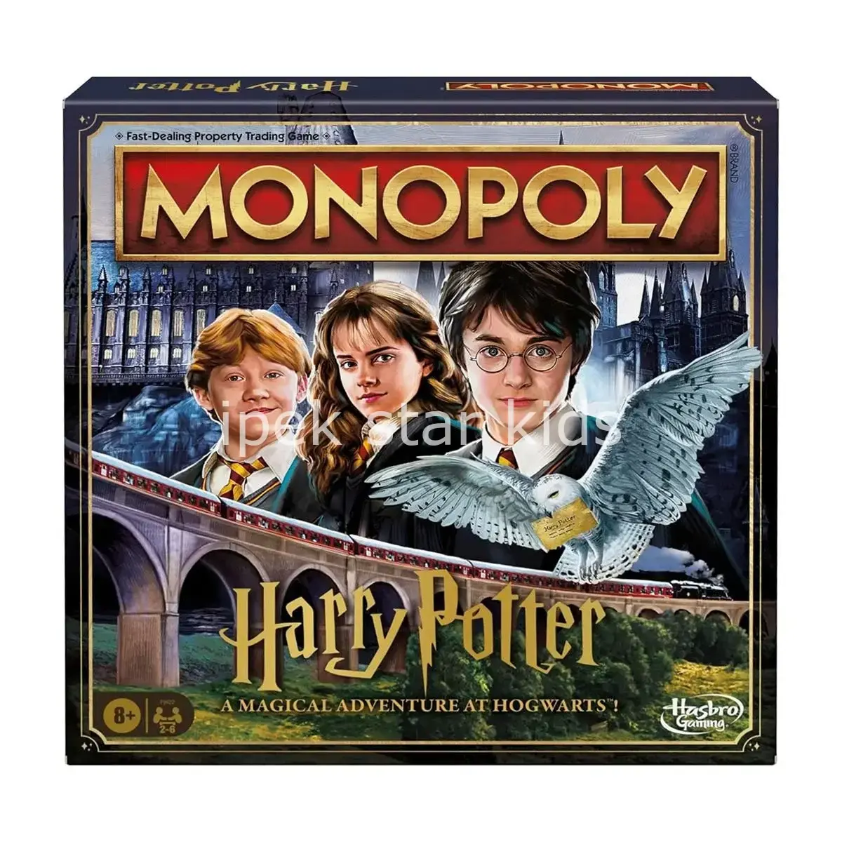 Monopoly Harry Potter masa oyunu Hogwarts temalı kutu görseli