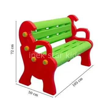 Plastik Çocuk Oturma Bankı | İç & Dış Mekan Dayanıklı Bank