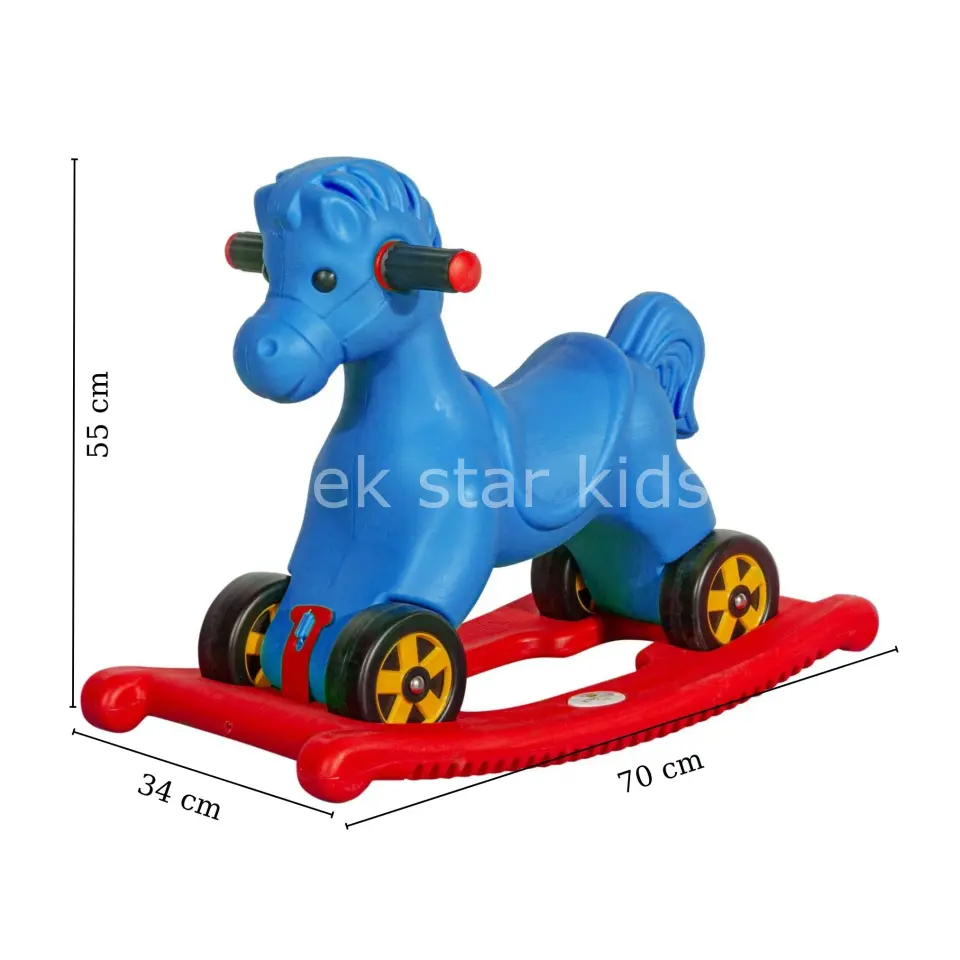 Sallanan Truva At Plastik | Çocuk Sallanır At