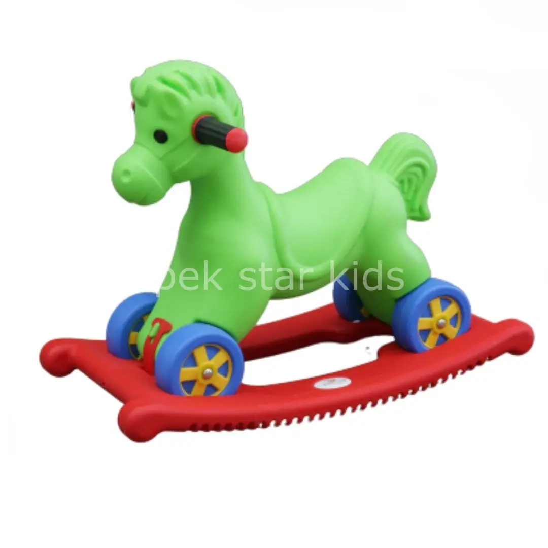 Sallanan Truva At Plastik | Çocuk Sallanır At