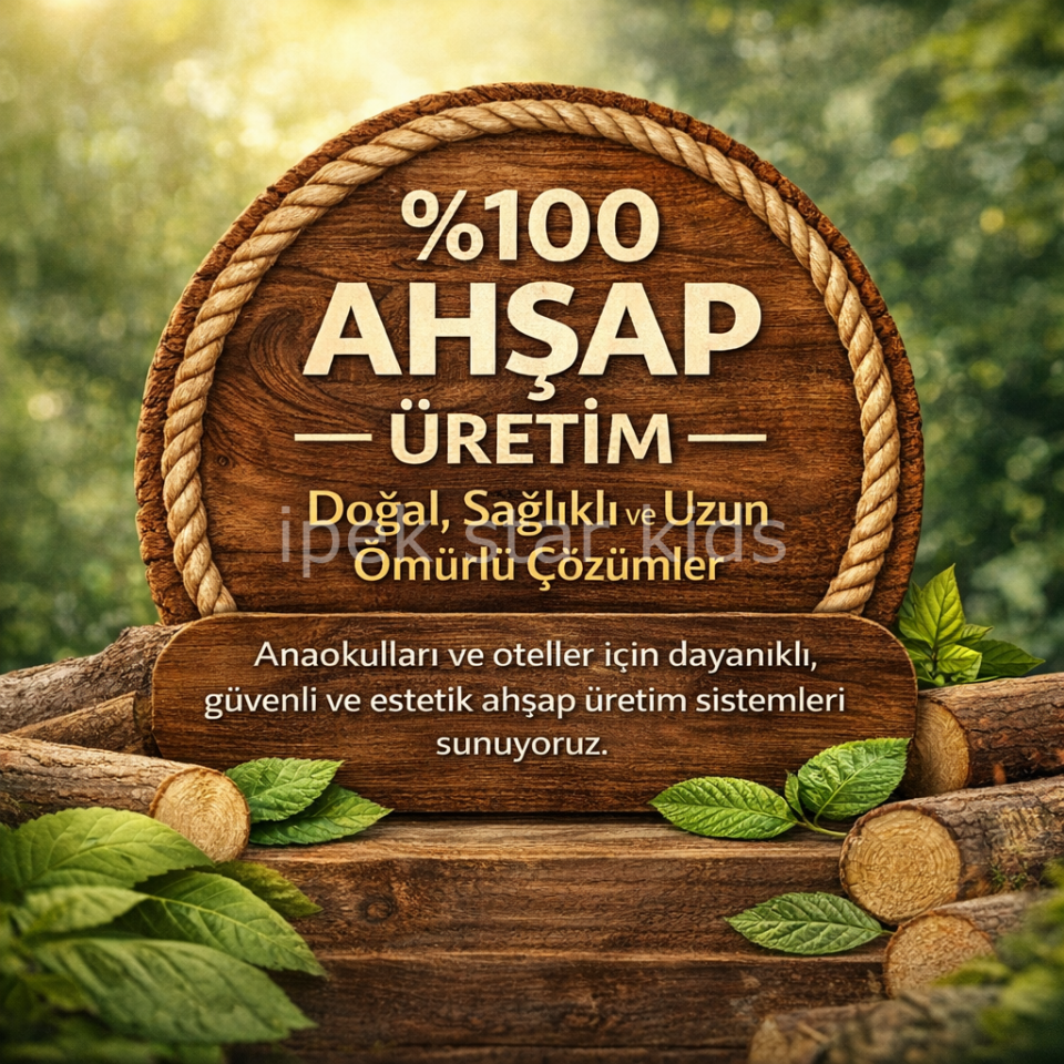 %100 ahşap anaokulu mobilyaları sınıf tasarımı