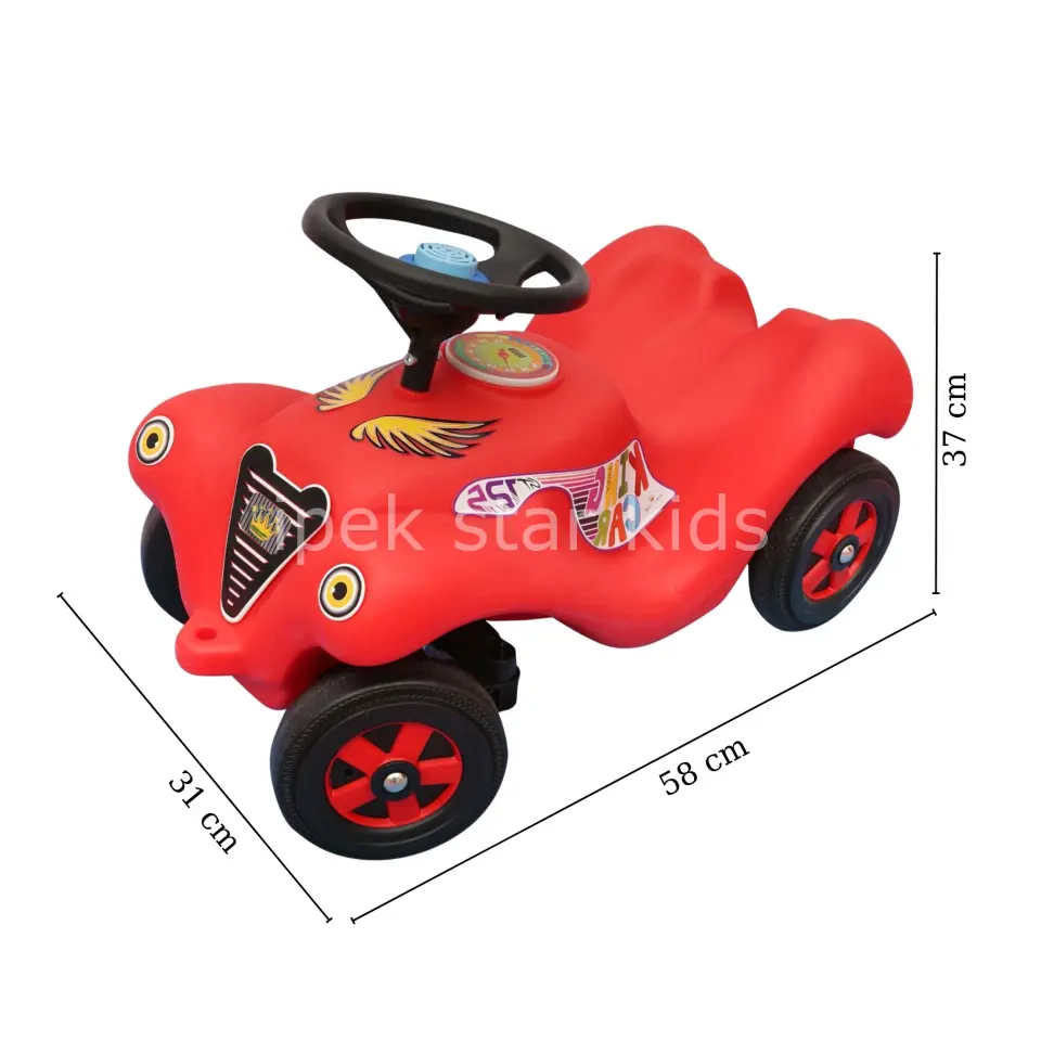 King Car Çocuk Oyun Arabası – Dayanıklı, Güvenli ve Eğlenceli!