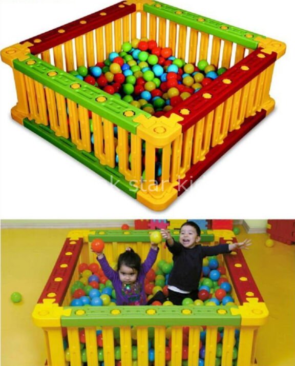 Plastik Kare Top Havuzu – Kare Oyun Alanı