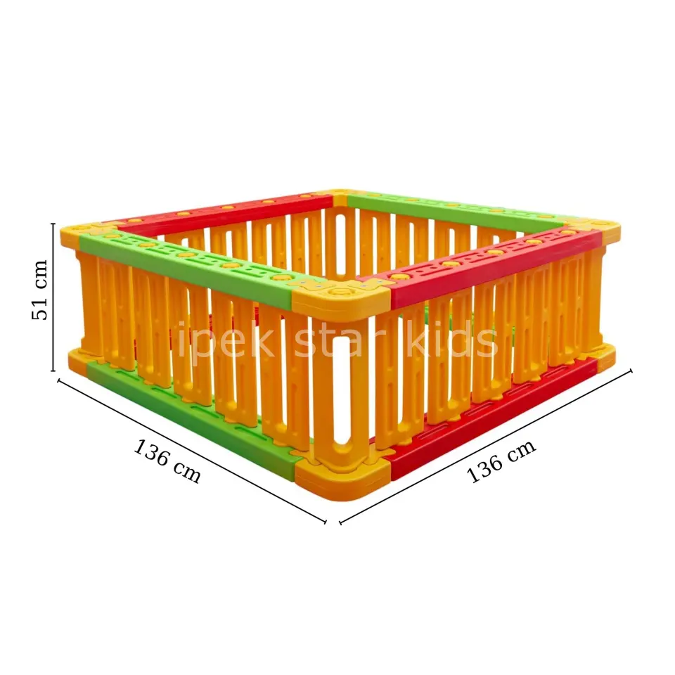 Plastik Kare Top Havuzu – Kare Oyun Alanı