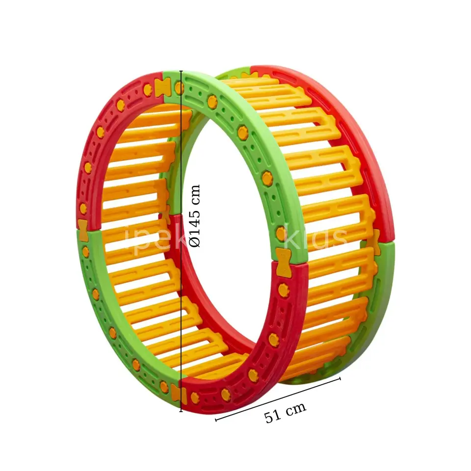 Anaokulu Plastik Daire Top Havuzu – Daire Oyun Alanı