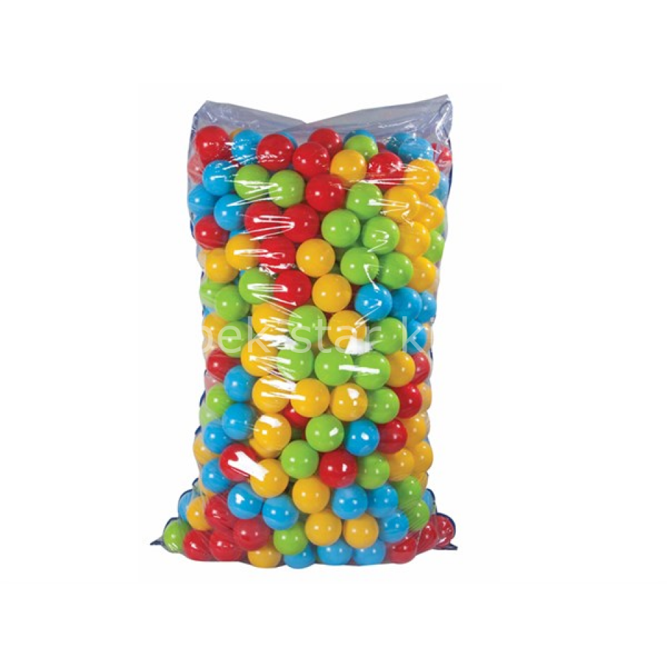 Soft Play Top Havuzu Topu 7 cm Renkli 500 lü set