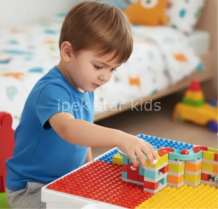 Slide Blok 100 Parça | Lego Duplo Uyumlu Eğitici Yapı Blok Seti
