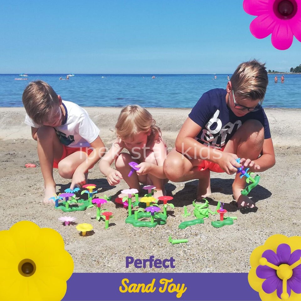 Flower Garden – 91 Parça Çiçek Bahçesi Yapı Seti