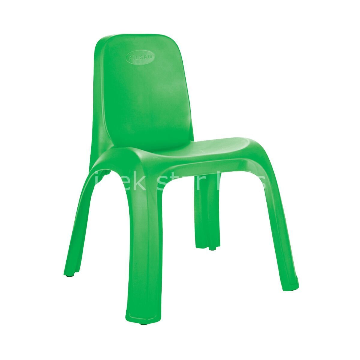 Kreş için 150 kg taşıma kapasiteli kaymaz ayaklı çocuk sandalyesi 36 ay üzeri