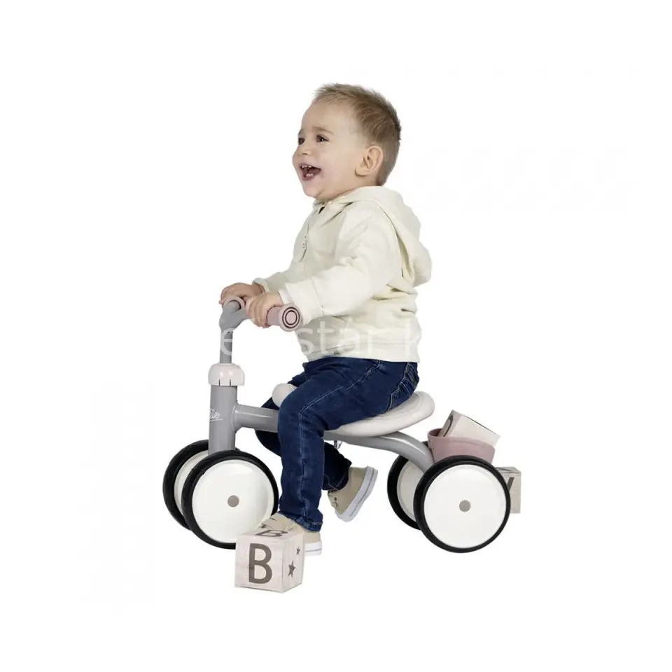 MiniGo 12 ay bebek koşu arabası ergonomik koltuklu güvenli direksiyon sistemli