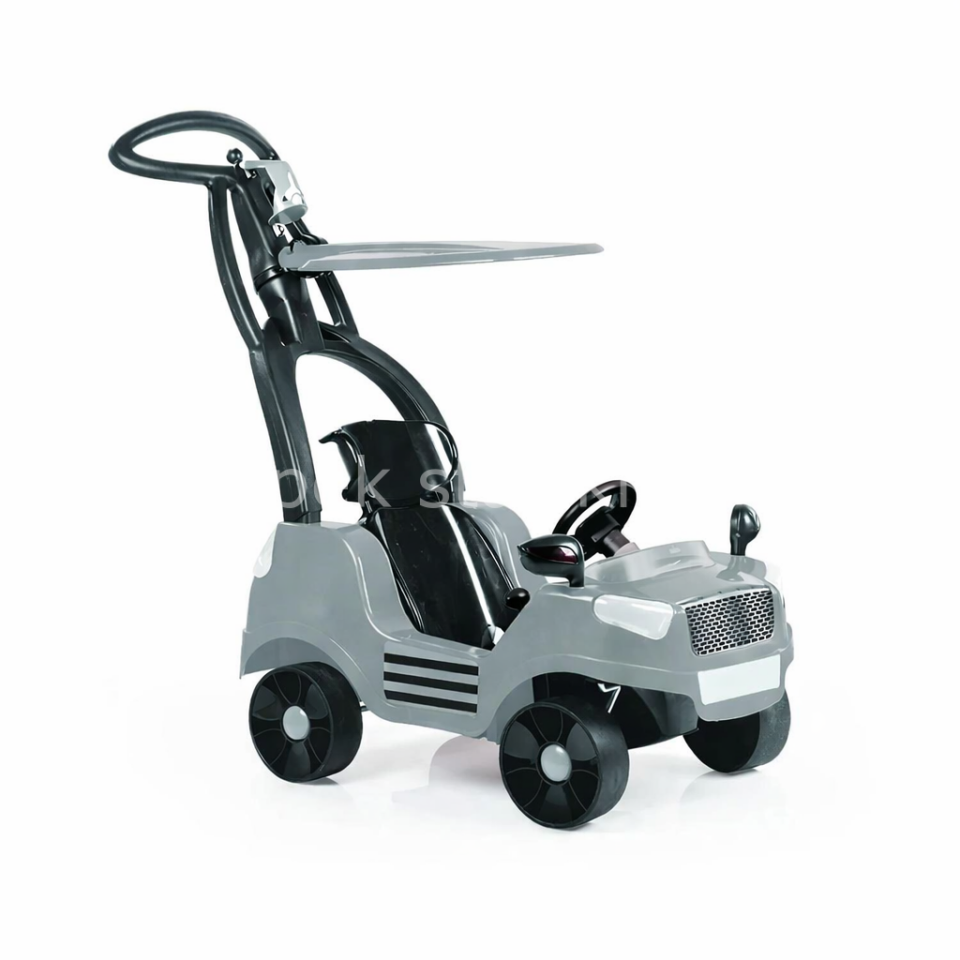 Mini club ve otel bahçesi için çocuk itmeli araba