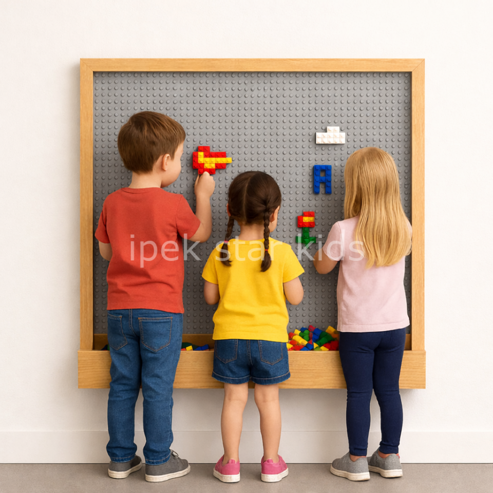 anaokulu lego duvar paneli