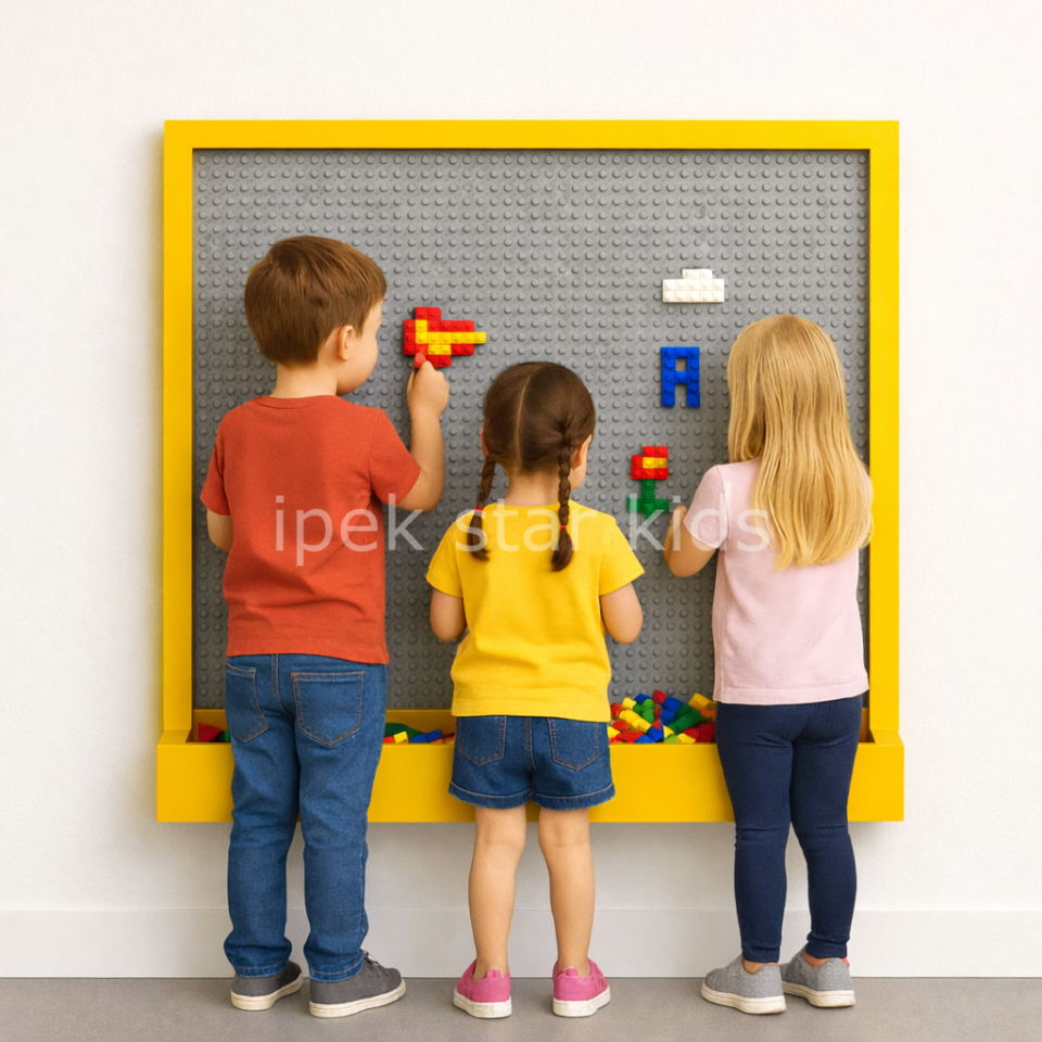 Çocuk Lego Duvar Paneli – Anaokulu Oyun Duvarı
