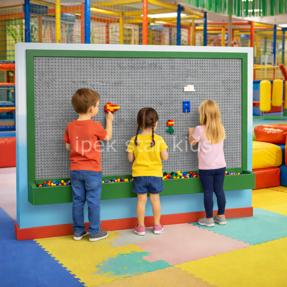 Lego Panosu – Büyük Lego Oyun Duvarı 210xh130 cm