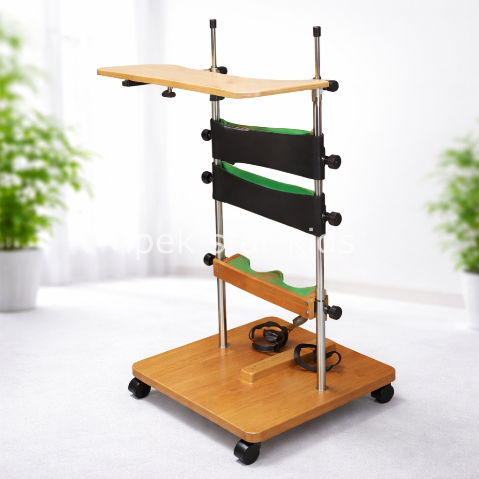 Ayakta durma sehpası rehabilitasyon ekipmanı fizyoterapi standing frame terapi cihazı