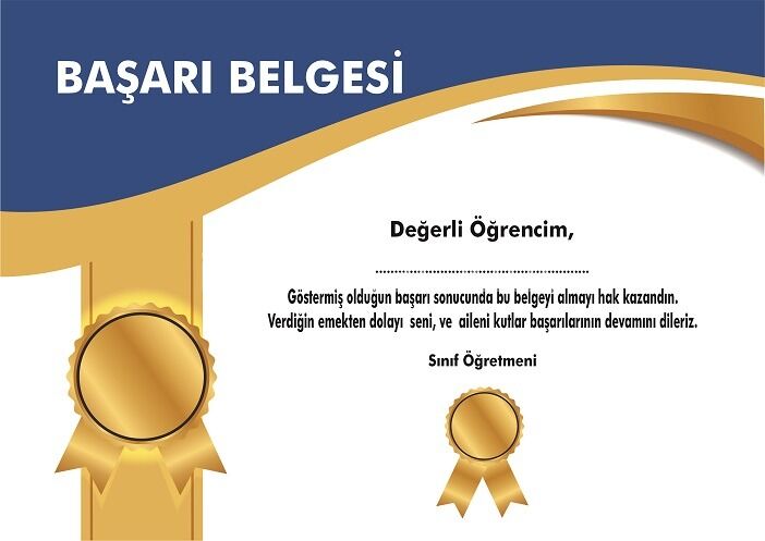 Otel Animasyon Başarı Sertifikası