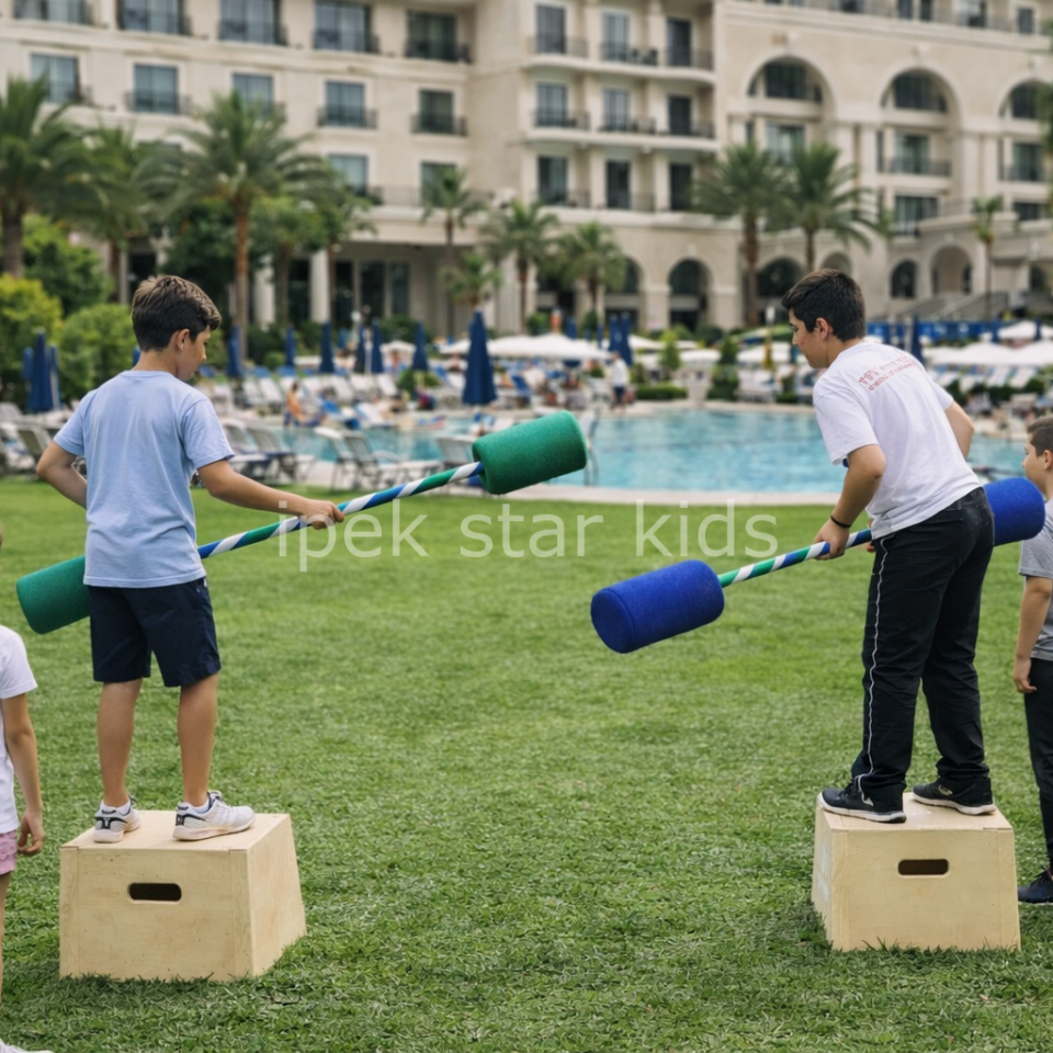 Denge Düellosu Oyunu otel animasyon çocuk aktivite oyunu