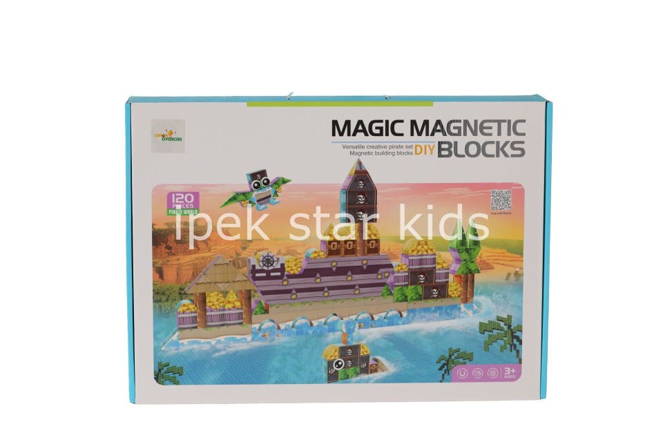 manyetik puzzle 120 parça