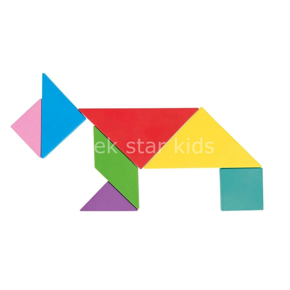 Ahşap Manyetik Tangram