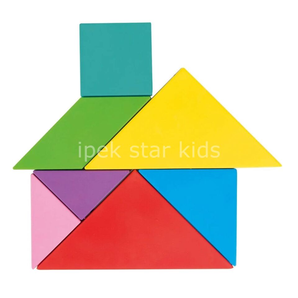 Ahşap Manyetik Tangram