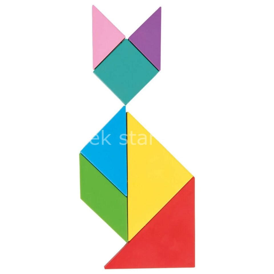 Ahşap Manyetik Tangram