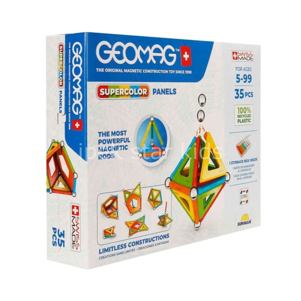 Renkli Manyetik Zeka Oyunu 35 Parça