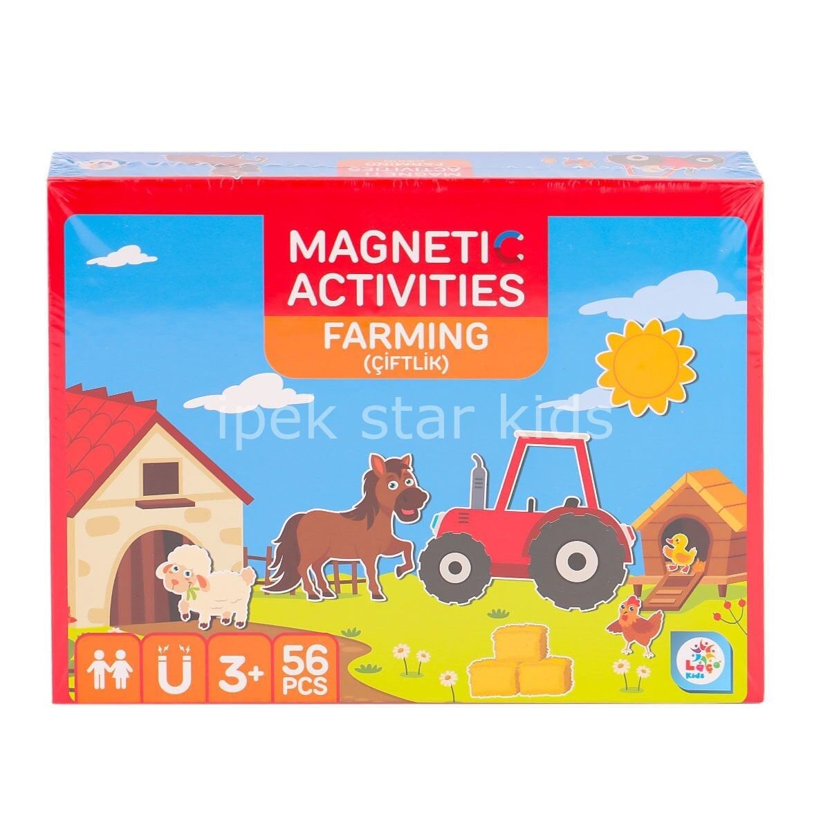 Manyetik Aktivite Çiftlik 56 Pcs