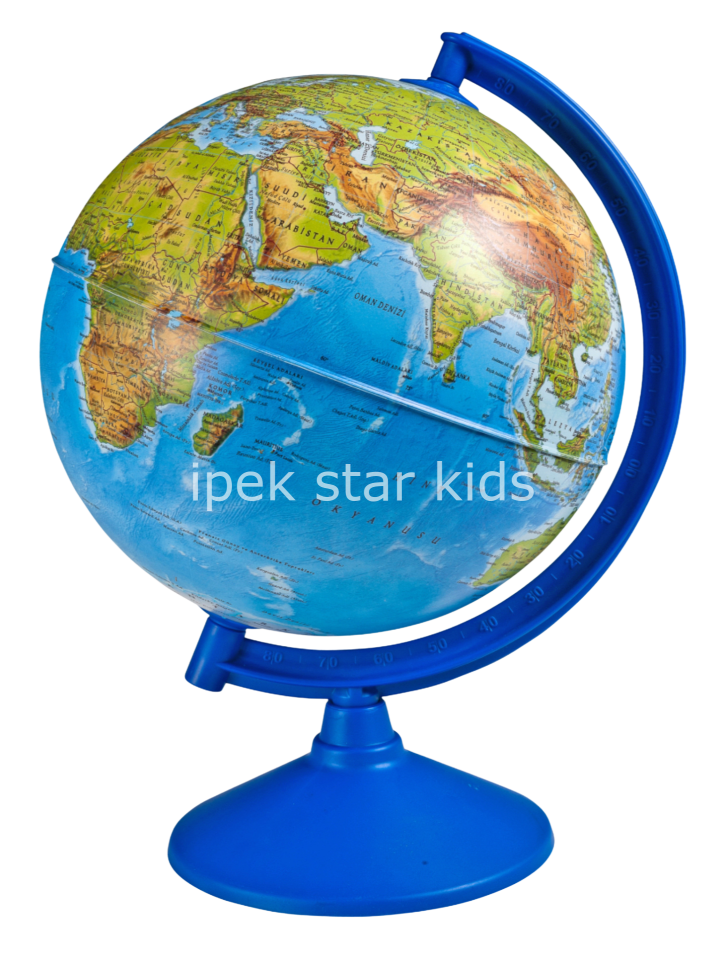dünya küresi 30 cm eğitim modeli