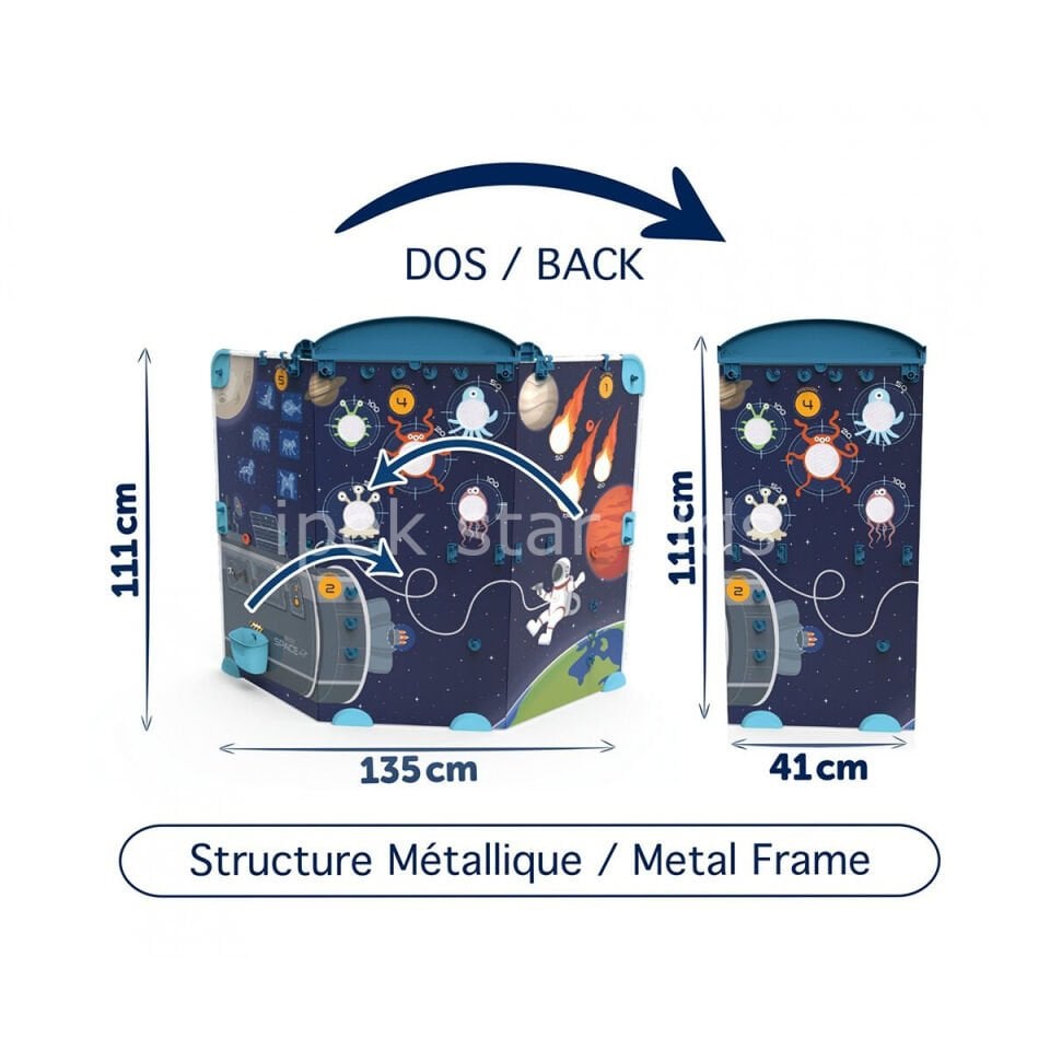 Çocuk Uzay Merkezi anaokulu uzay temalı eğitici oyun istasyonu